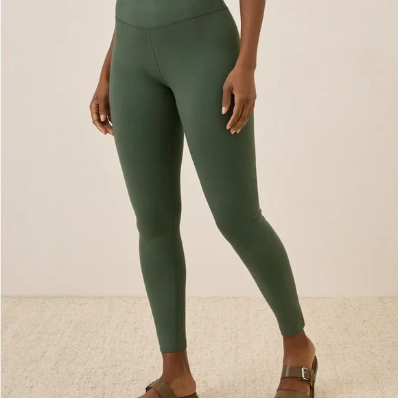 Pact On The Go Organic Cotton Leggings NWT - Picture 1 of 3